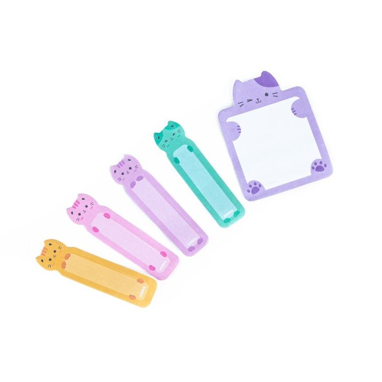 Kidea, karteczki samoprzylepne, kotki