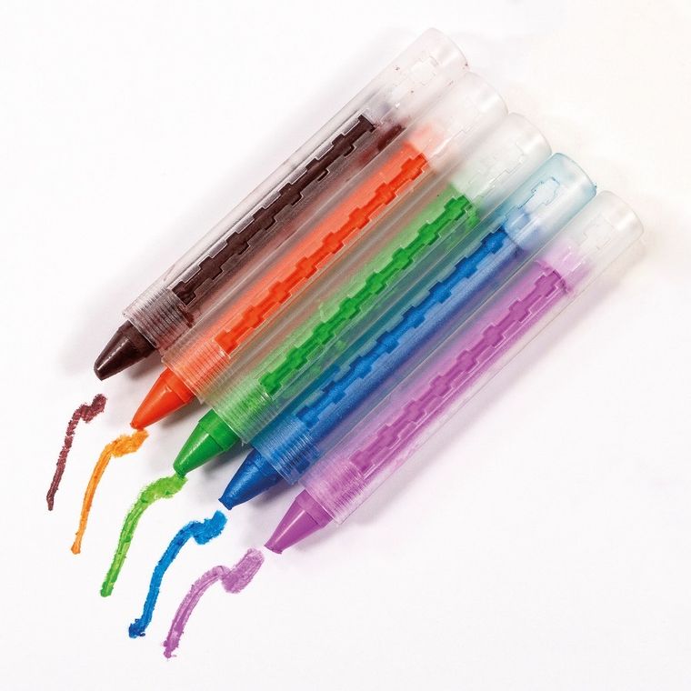 Kidea, kredki do twarzy wykręcane, 12 kolorów