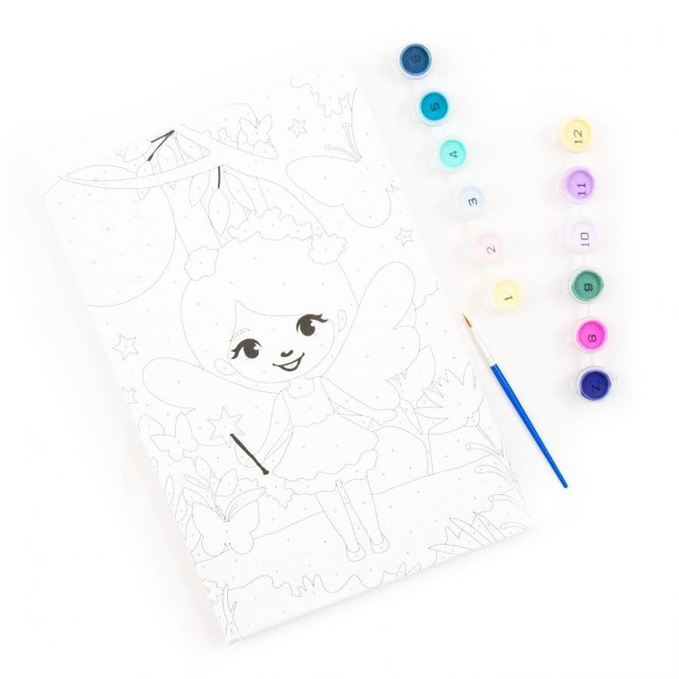 Kidea, malowanie po numerach, magic