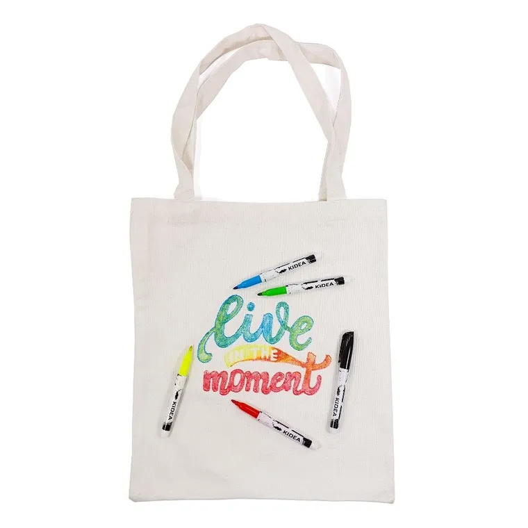 Kidea, markery do obuwia i tkanin, 5 kolorów