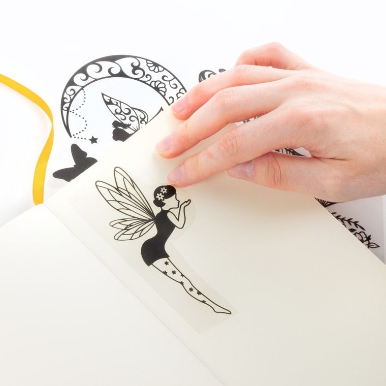 Kidea, Metallic Art Magic, klejowe szablony