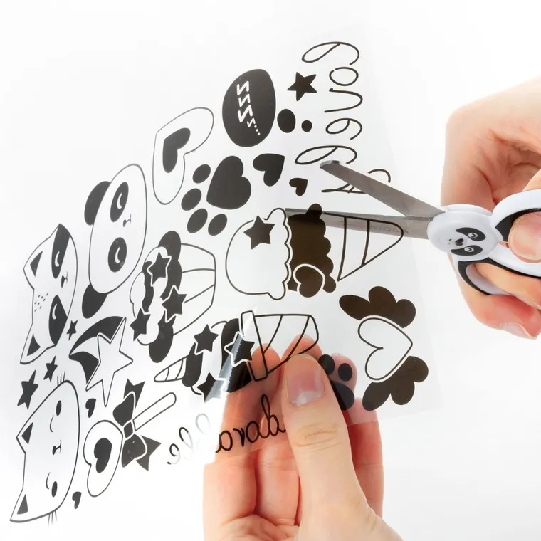 Kidea, Metallic Art Sweet, klejowe szablony