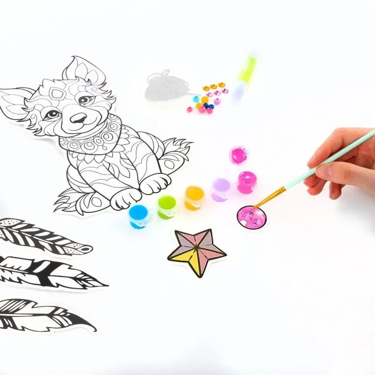 Kidea, Mistyczny łapacz marzeń, świecący w ciemności, zestaw kreatywny