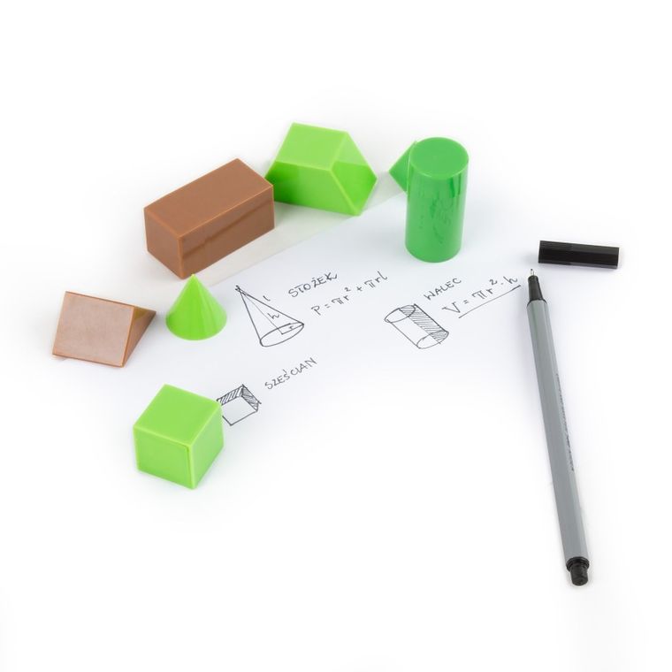 Kidea, modele 3D figur geometrycznych