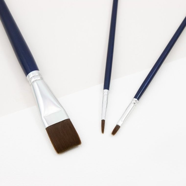 Kidea, pędzle, 3 szt.