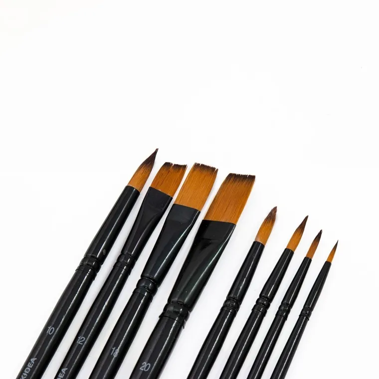 Kidea, pędzle premium, 8 szt.
