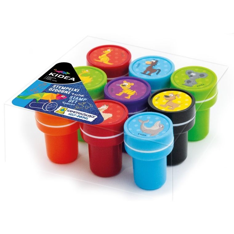 Kidea, stempelki ozdobne, 9 szt.
