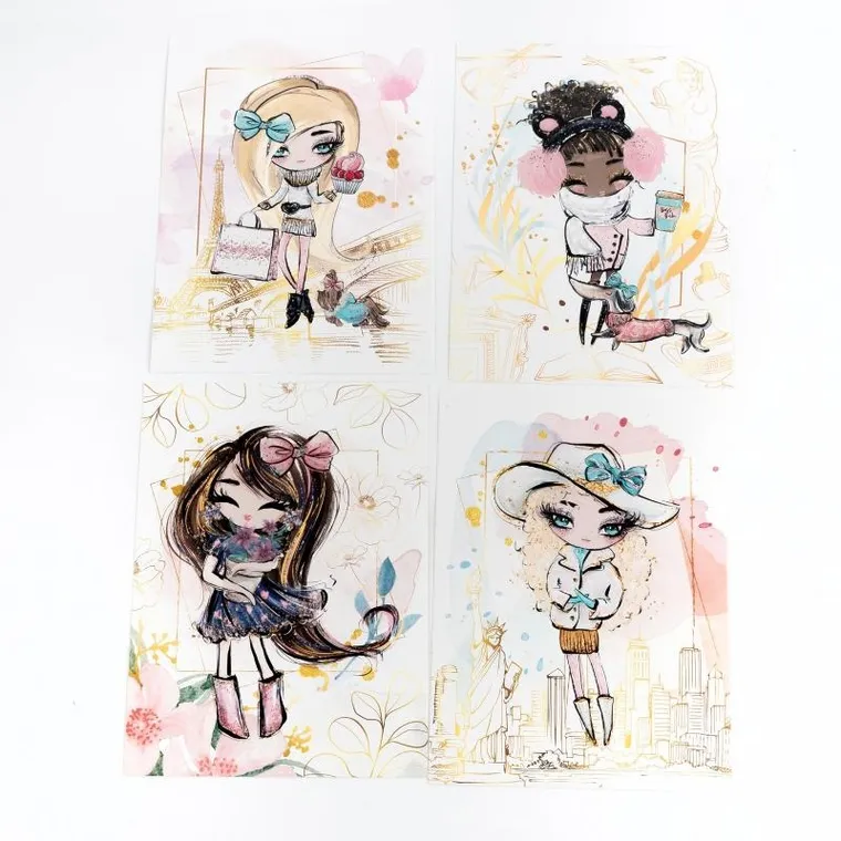 Kidea, stwórz własną księżniczkę, zestaw kreatywny