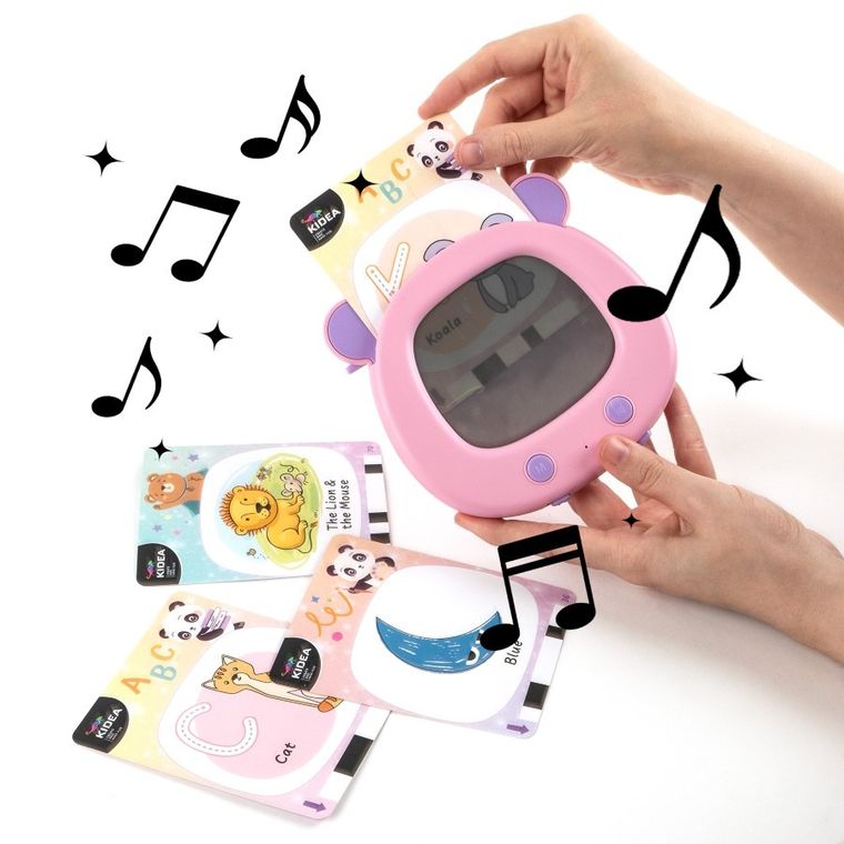 Kidea, Tablet do nauki języka angielskiego, różowy