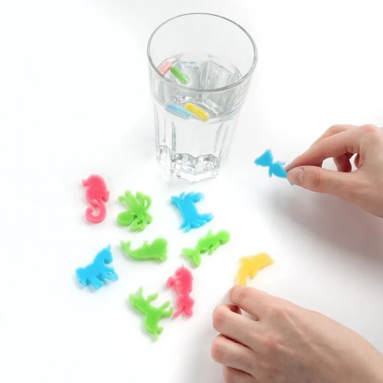 Kidea, Tajemnicze Kapsułkowe Figurki, rosnące figurki, syrenki, 12 szt.