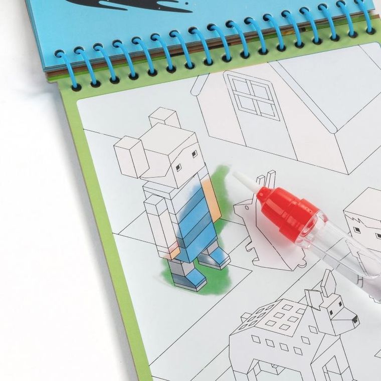 Kidea, wodna kolorowanka z pisakiem, game