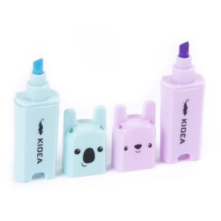 Kidea, zakreślacze zwierzaki, 5 szt.