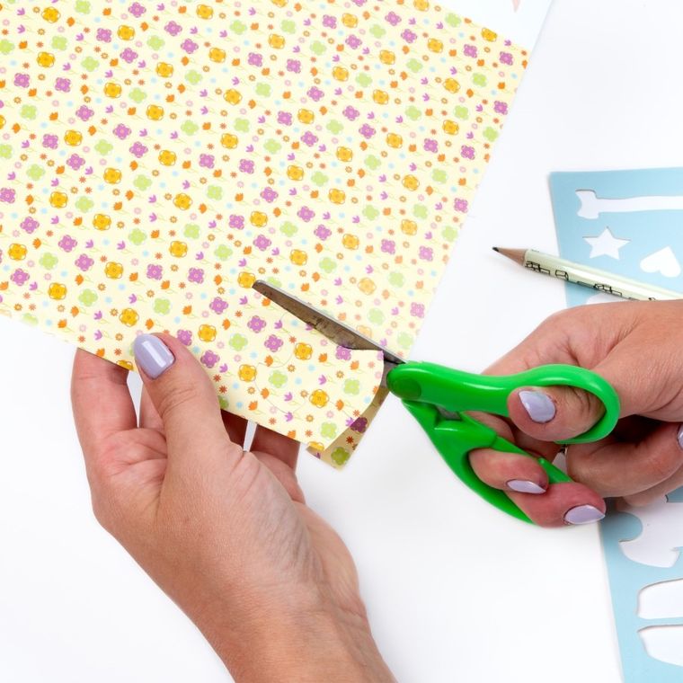 Kidea, zestaw, projektantka z szablonami, 10 arkuszy