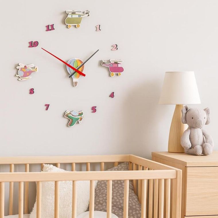 Kids Collection, zegar Diy do pokoju dziecka, Vib