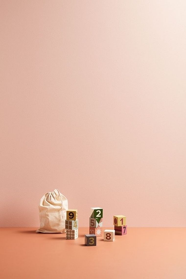 Kids Concept, Edvin, klocki drewniane, 10 szt.