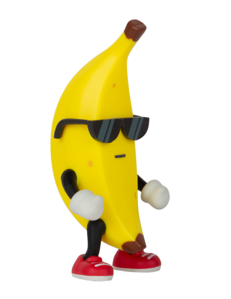 Kids World, Stumble Guys, Banana Guy, Chicken, Capt Nohart, zestaw mini figurek, 3 szt.