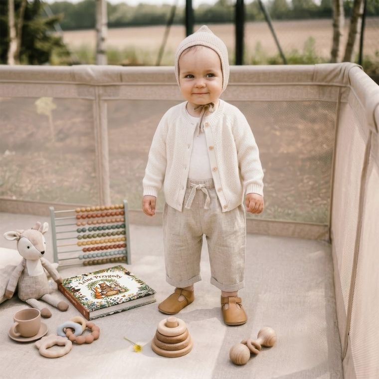 Kidwell, Fanko, kojec, beige, 180-200 cm