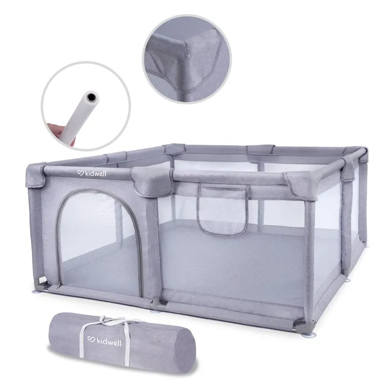 Kidwell, Fanko, kojec, Gray, 130-130 cm