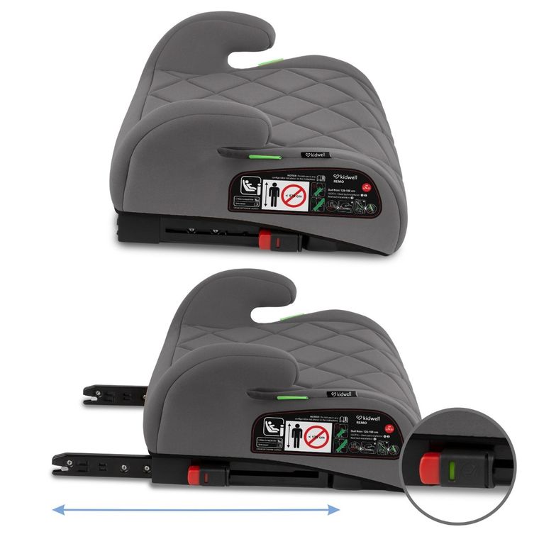 Kidwell, Remo, podstawka samochodowa, gray, 125-150 cm