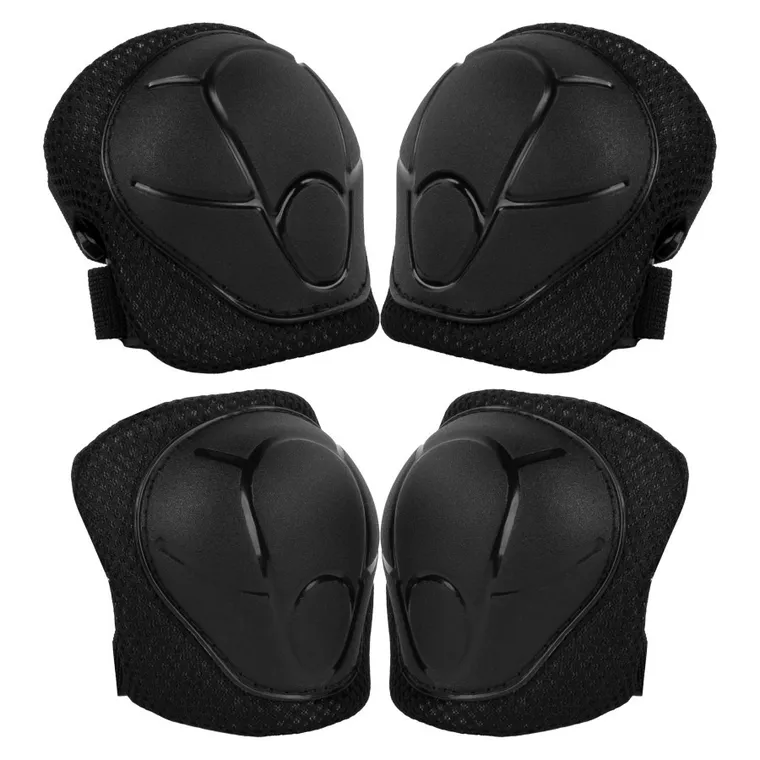 Kidwell, Trix, zestaw ochraniaczy, czarne, rozmiar S