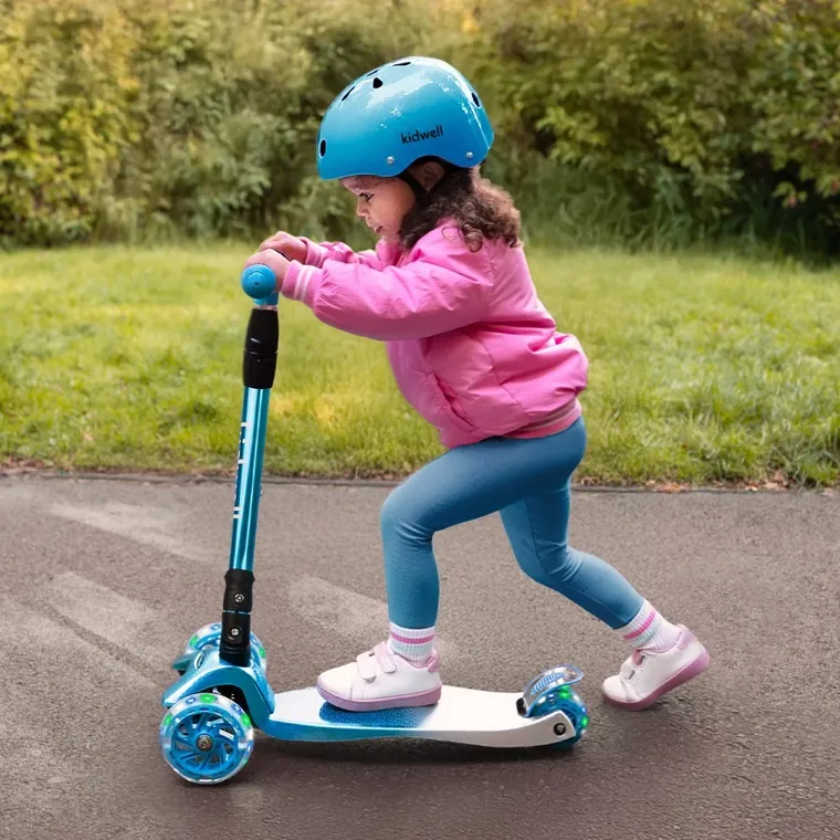 Kidwell, Vento, hulajnoga 3-kołowa, balansowa, niebieska