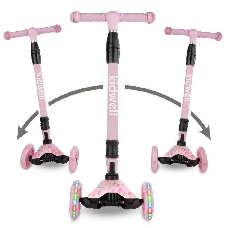 Kidwell, Vento, hulajnoga 3-kołowa, balansowa, słodycze