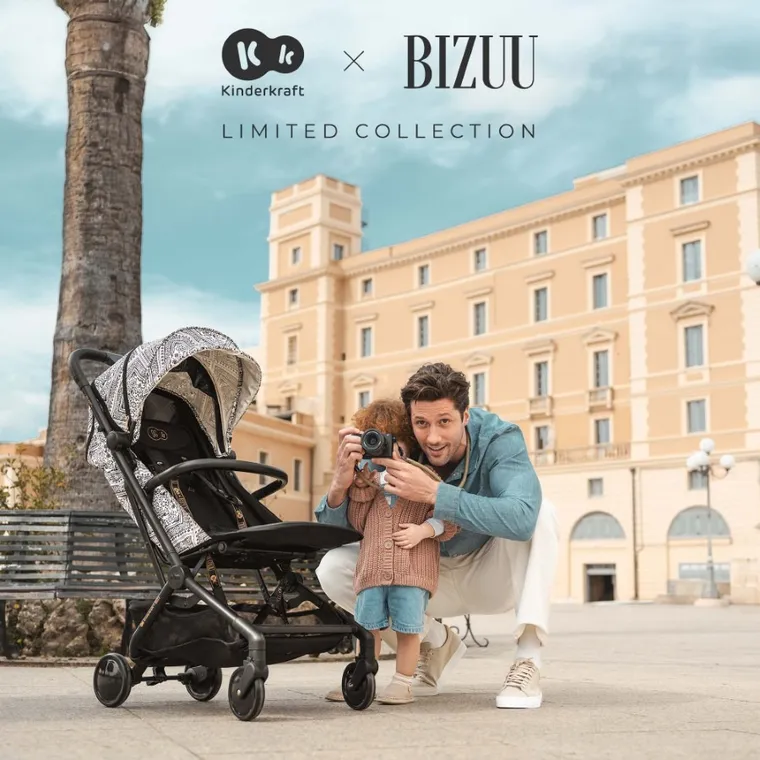 Kinderkraft, Bizuu, Pilot 2, wózek spacerowy, kabinowy, Lunar Black