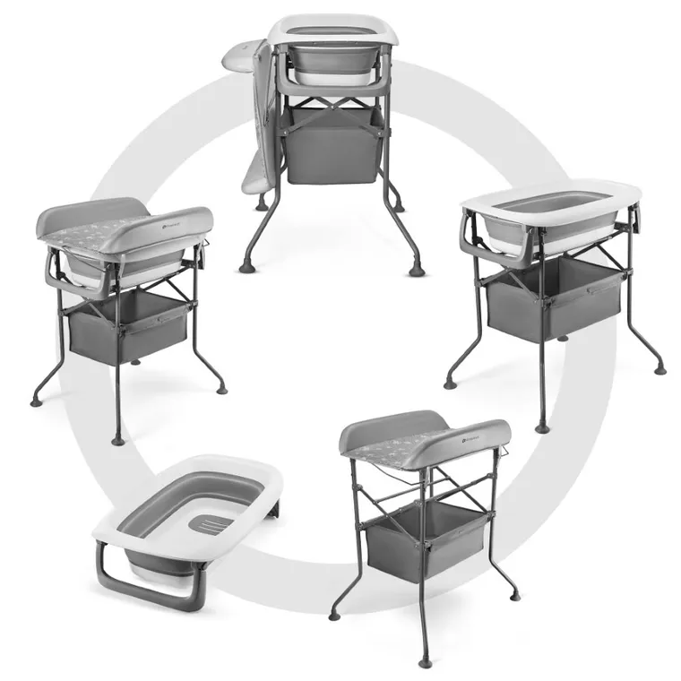 Kinderkraft, Bubbly, wanienka, grey