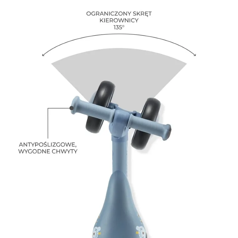 Kinderkraft, Cutie Flash, rowerek biegowy, Blue