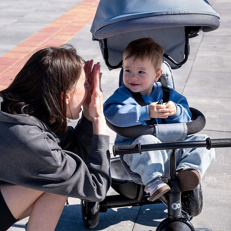 Kinderkraft, Freeway 2, rowerek trójkołowy, Grey