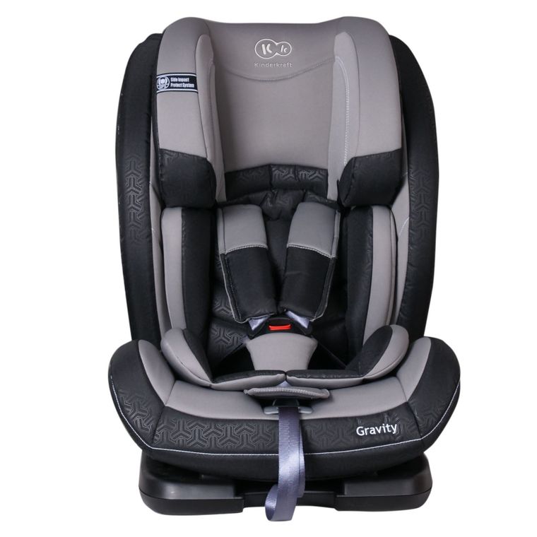 Kinderkraft, Gravity, fotelik samochodowy, 9-36 kg, szary