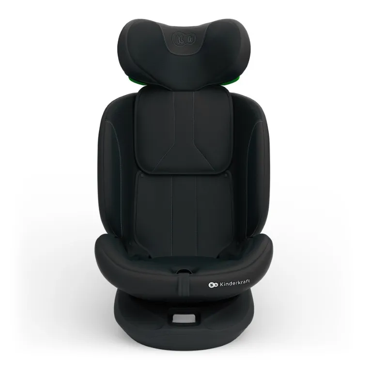 Kinderkraft, I-Grow 2 Plus, fotelik samochodowy, i-Size, black, 40-150 cm