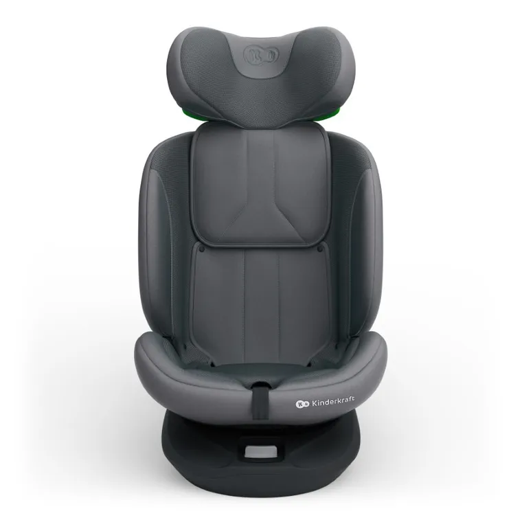 Kinderkraft, I-Grow 2 Plus, fotelik samochodowy, i-Size, grey, 40-150 cm