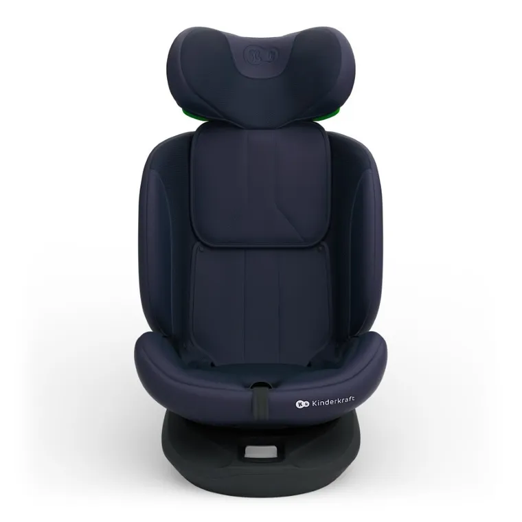 Kinderkraft, I-Grow 2 Plus, fotelik samochodowy, i-Size, navy, 40-150 cm