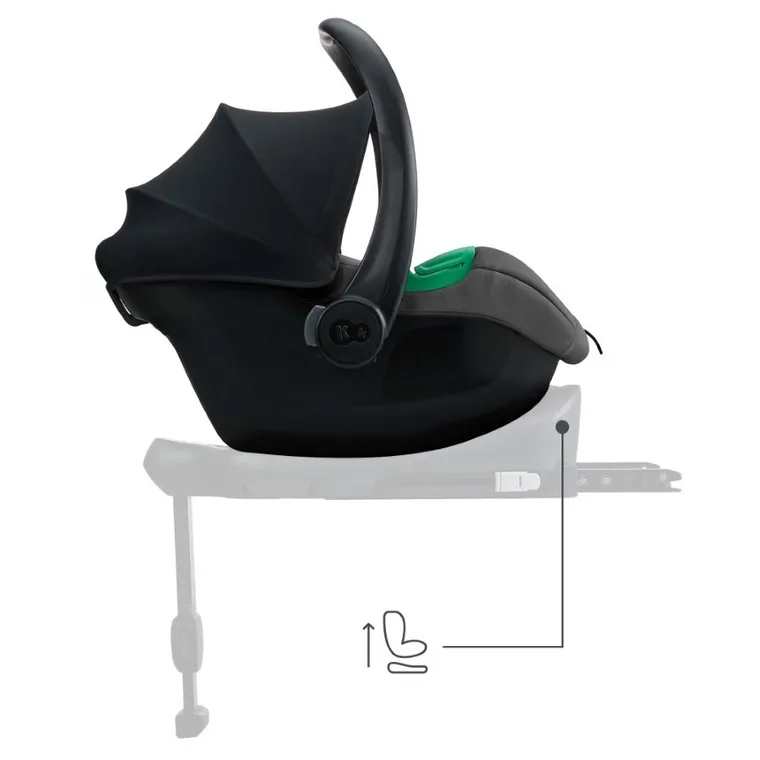 Kinderkraft, Mink Pro 2, i-Size, fotelik samochodowy, Grey, 40-87 cm