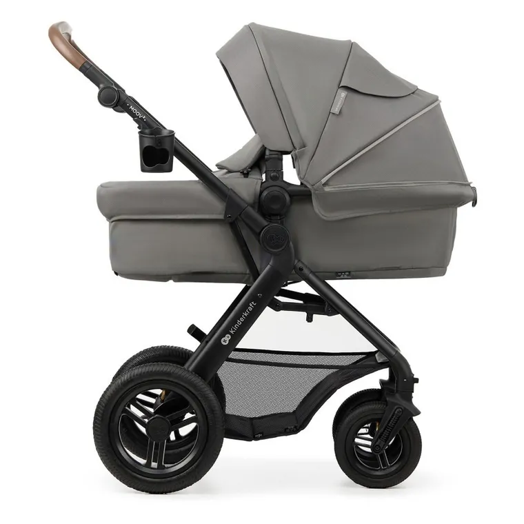 Kinderkraft, Moov 2 Air, wózek wielofunkcyjny, 3w1, Light Grey