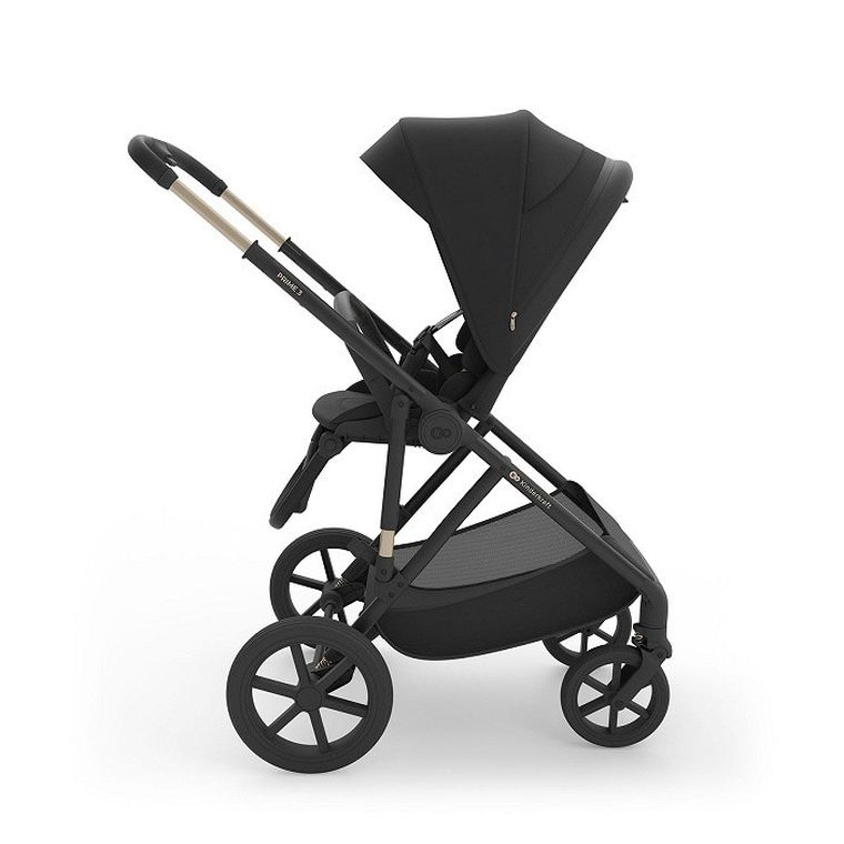 Kinderkraft, Prime 3, wózek wielofunkcyjny, 2w1, venezian black