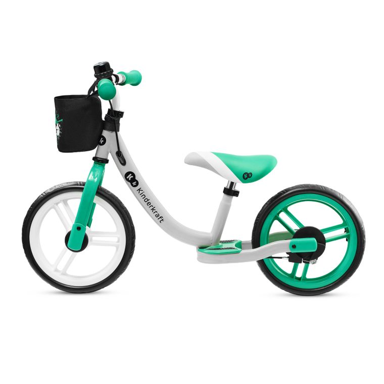 Kinderkraft, Space 2021, rowerek biegowy, Light Green