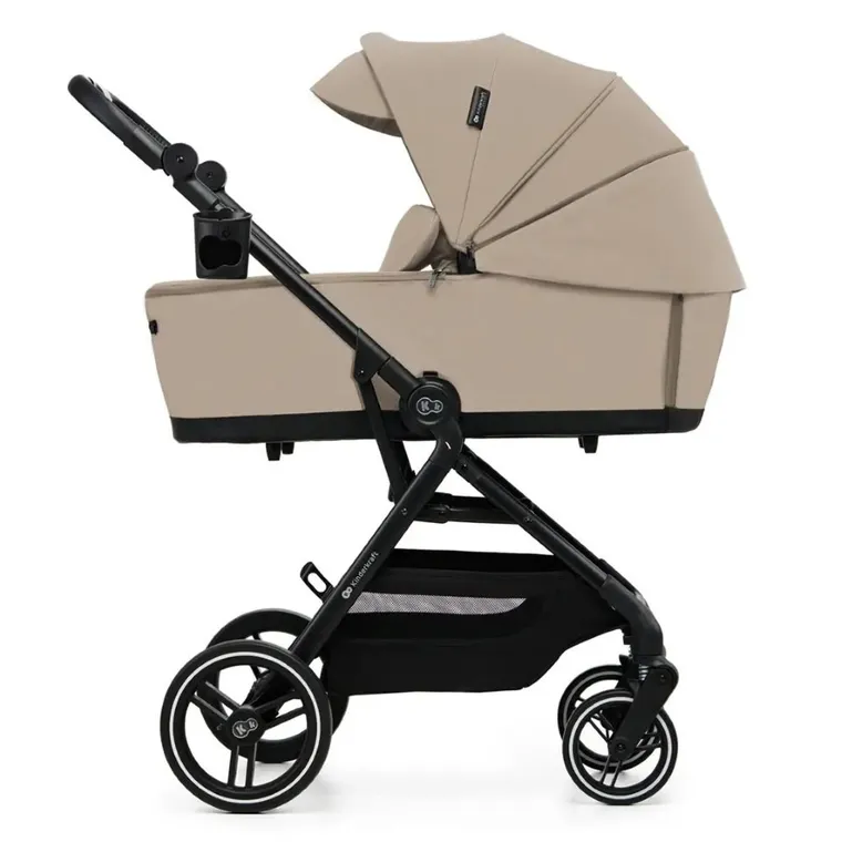 Kinderkraft, Yoxi, Mink Pro, wózek wielofunkcyjny 3in1, Sand Beige