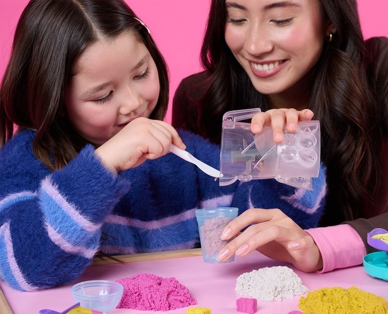 Kinetic Sand, Smoothie Blender, piasek kinetyczny z akcesoriami