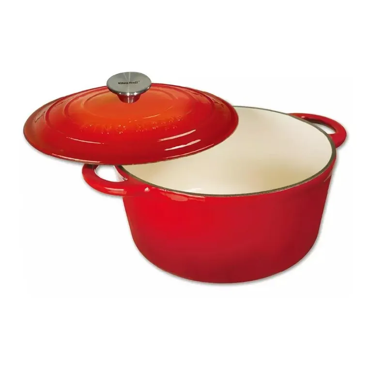 Kinghoff, emaliowany garnek żeliwny, 21 cm