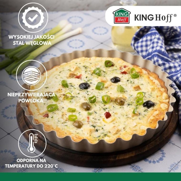 Kinghoff, forma do tarty, 28 cm, kh-1958