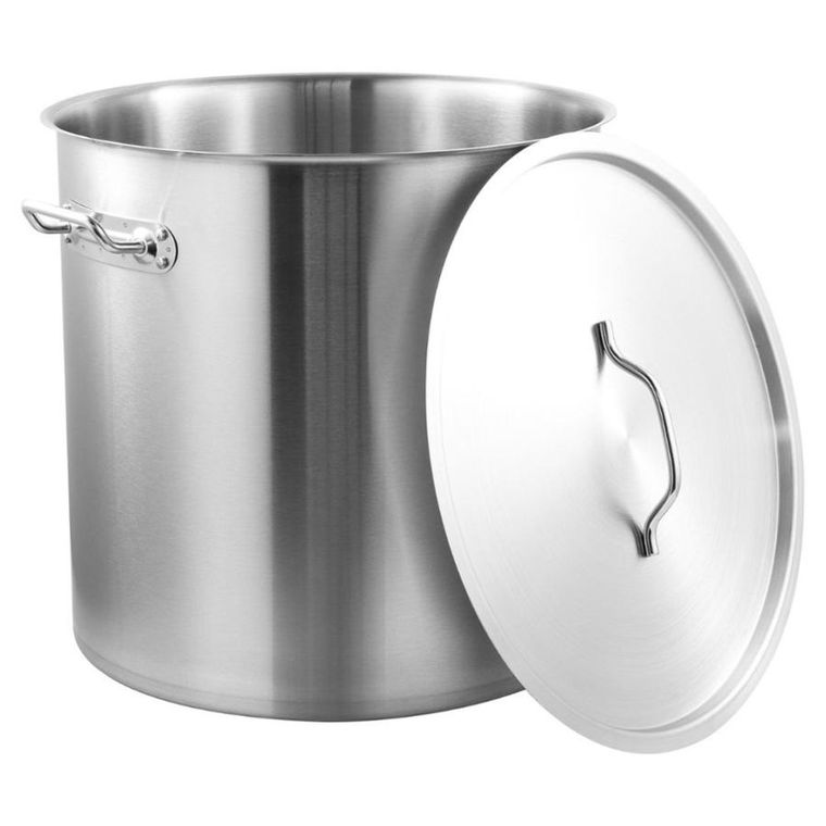 Kinghoff, garnek gastronomiczny z pokrywą, stalowy, 71l, KH-1967