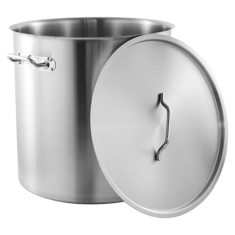 Kinghoff, garnek gastronomiczny z pokrywą, stalowy, 98l, KH-1968