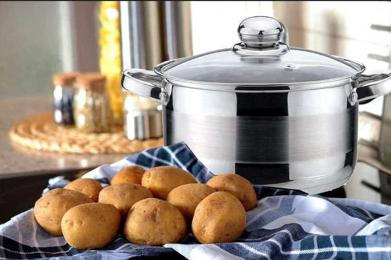 Kinghoff, garnek z pokrywą, 24 cm, 6000 ml, KH-4331