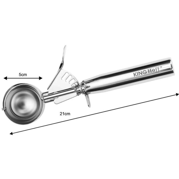 Kinghoff, łyżka do nabierania lodów, 5 cm, KH-1809