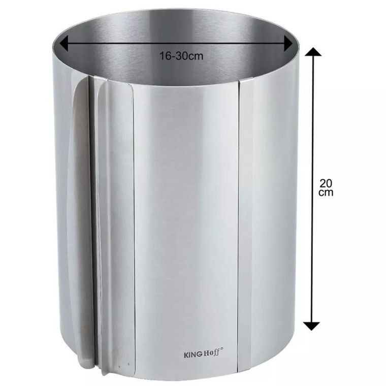 Kinghoff, obręcz do tortów, tortownica, 20 cm, KH-1794