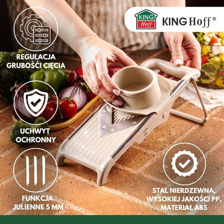 Kinghoff, szatkownica do warzyw, kh-2006