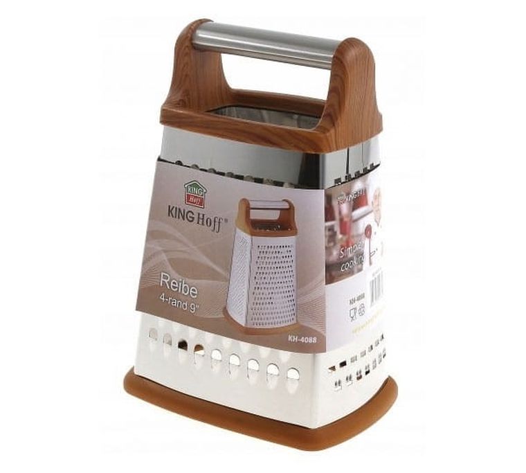 Kinghoff, tarka 4-krawędziowa do warzyw, 23 cm