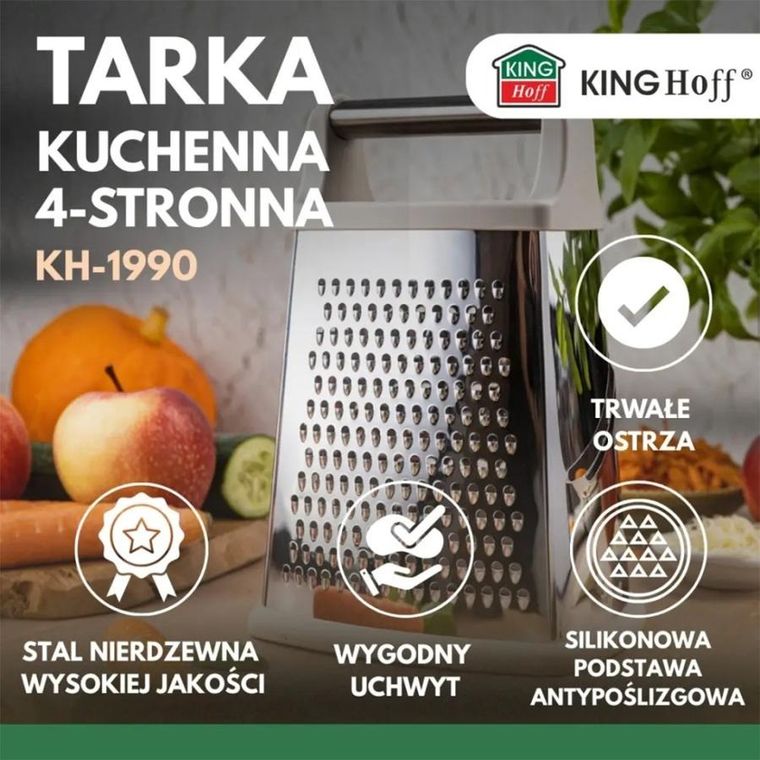 Kinghoff, tarka kuchenna, czterostronna, KH-1990